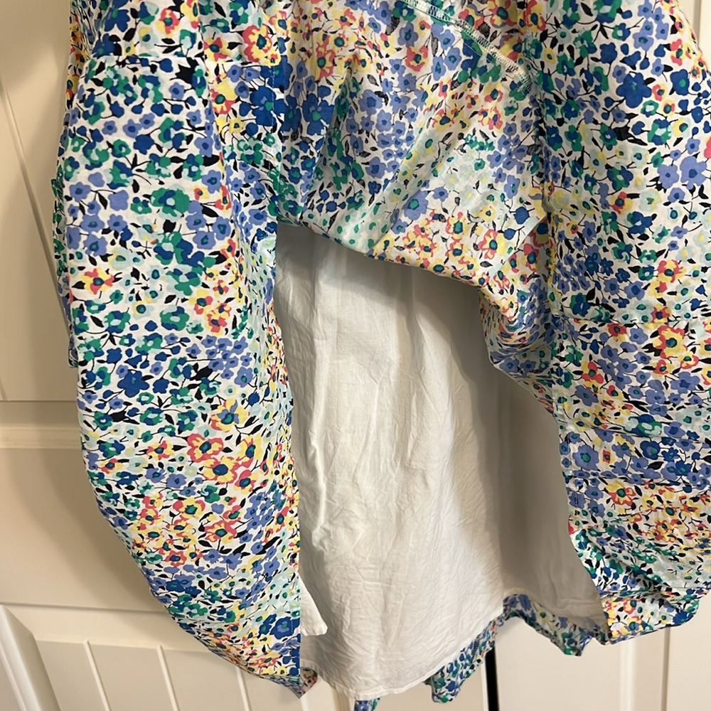 Multi Colored Floral Smocked Midi Dress! - Picture 7 of 11